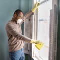 What should i wear when cleaning black mold?